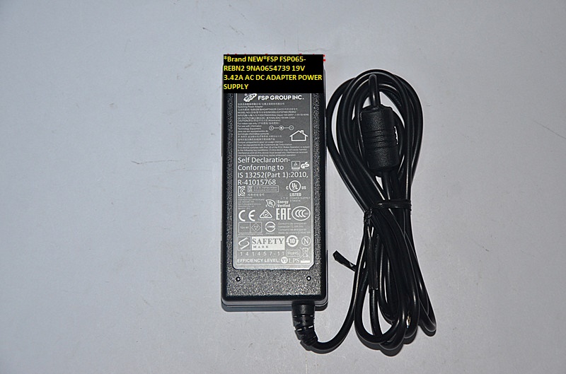 *Brand NEW*FSP FSP065-REBN2 9NA0654739 19V 3.42A AC DC ADAPTER POWER SUPPLY